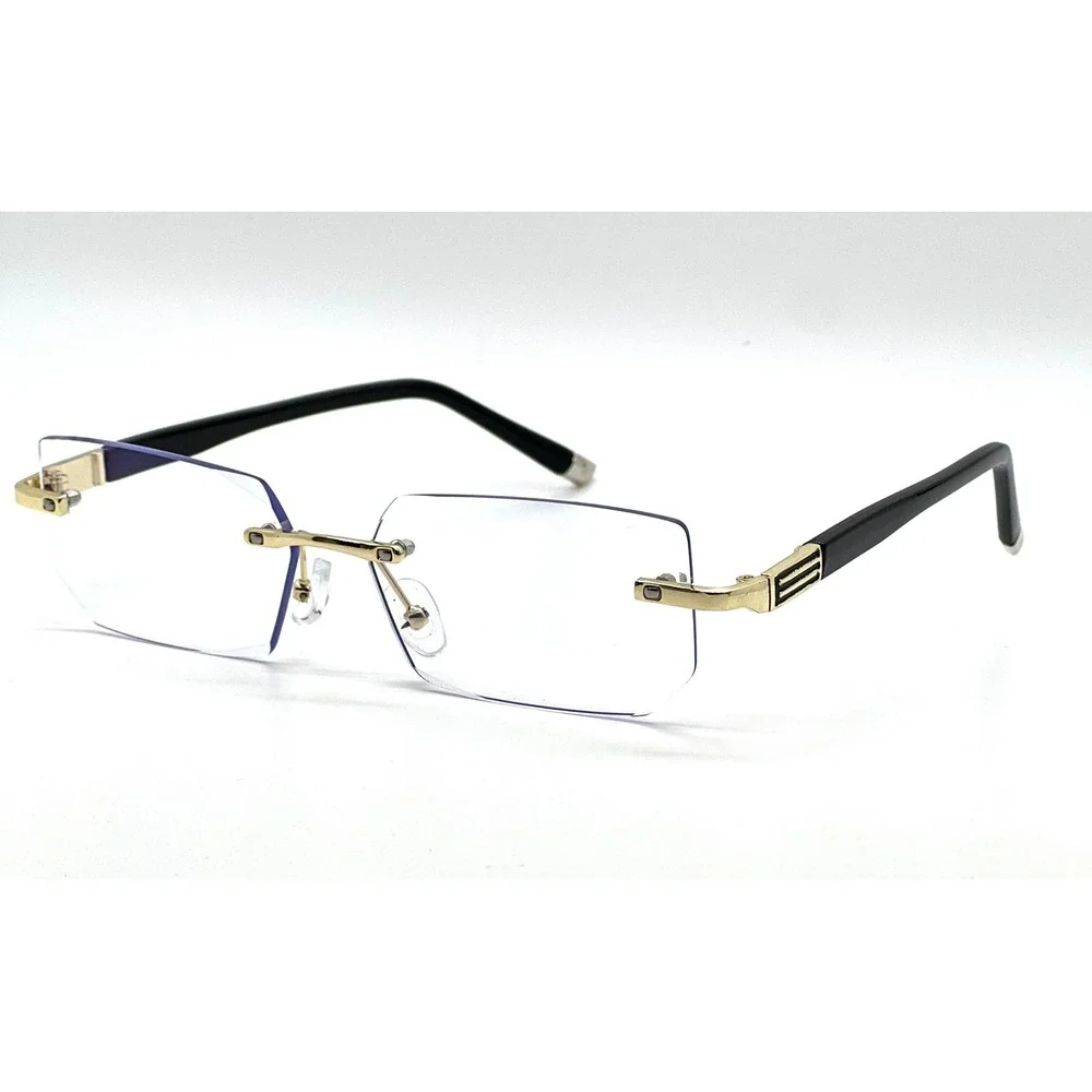Gaming Blue Light Glasses Pro-Level Eye Protection Gamers Screen Gold Clear Lens